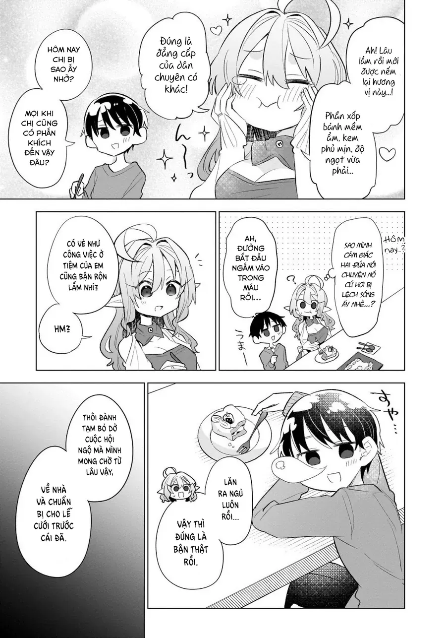 Okashi Na Elf To Joshikousei Chapter 16 - Trang 22