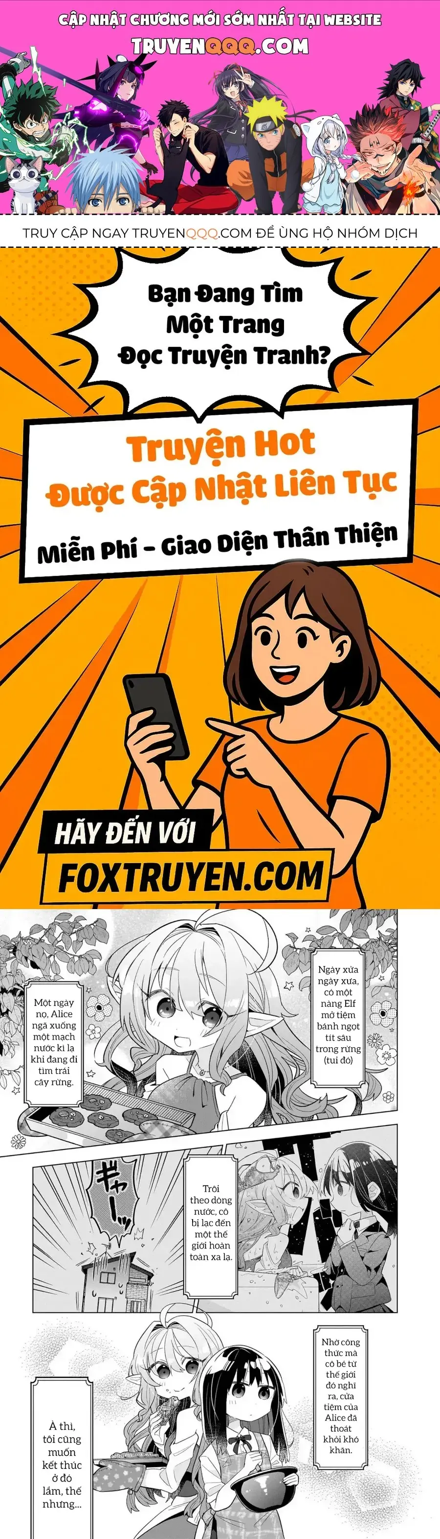 Okashi Na Elf To Joshikousei Chapter 2 - Trang 2