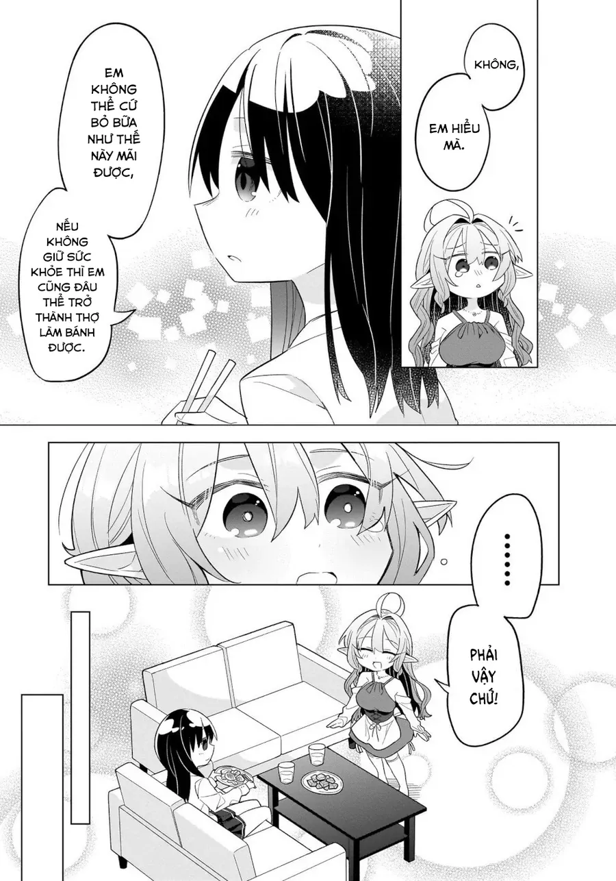 Okashi Na Elf To Joshikousei Chapter 3 - Trang 22