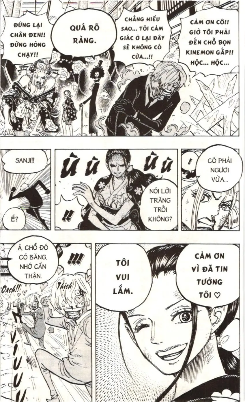 One Piece (NXB Kim Đồng) Chapter 1005 - Trang 11