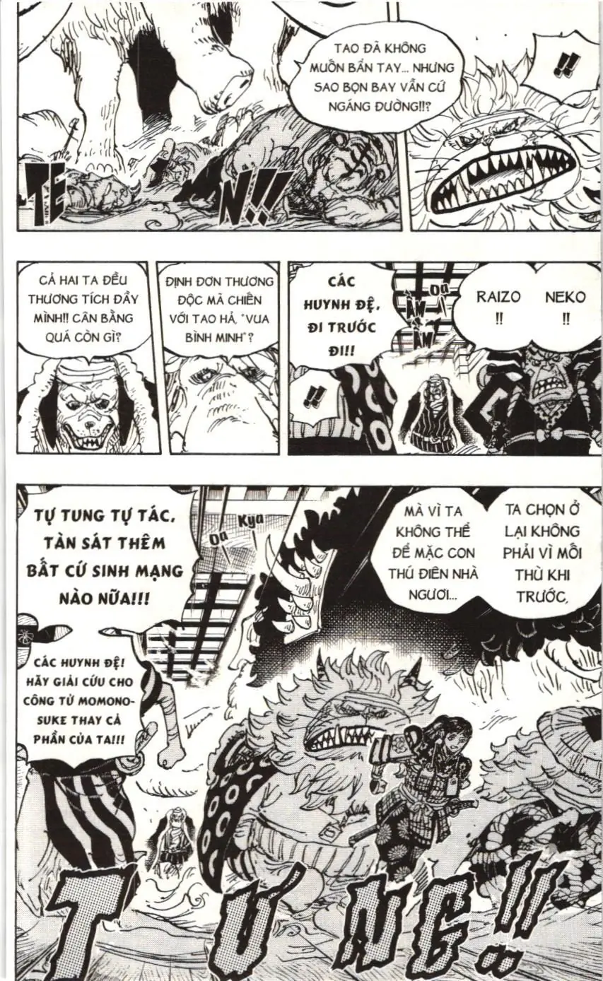 One Piece (NXB Kim Đồng) Chapter 1008 - Trang 10
