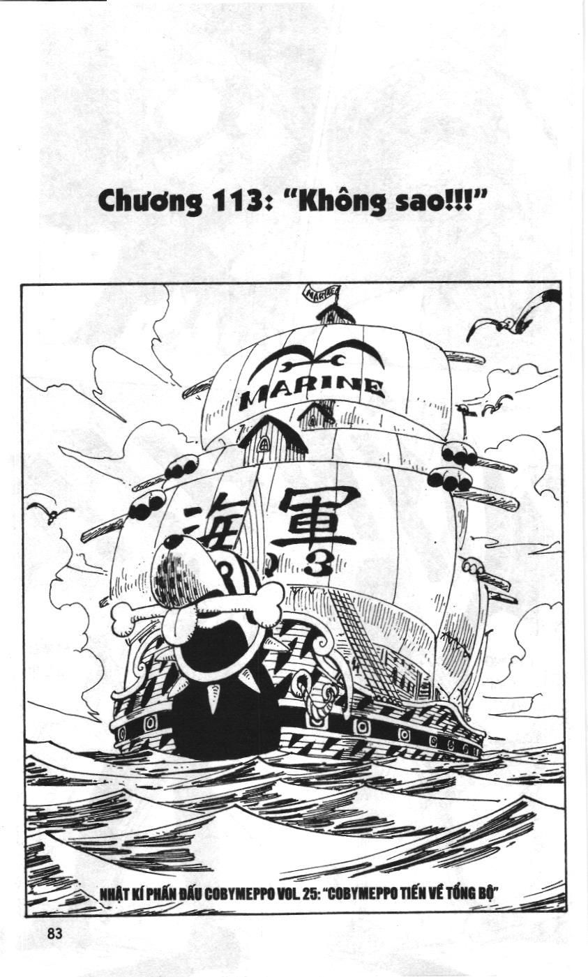 One Piece (NXB Kim Đồng) Chapter 113 - Trang 2