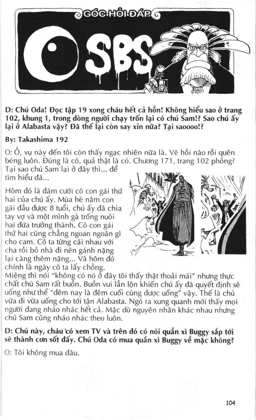 One Piece (NXB Kim Đồng) Chapter 191 - Trang 21