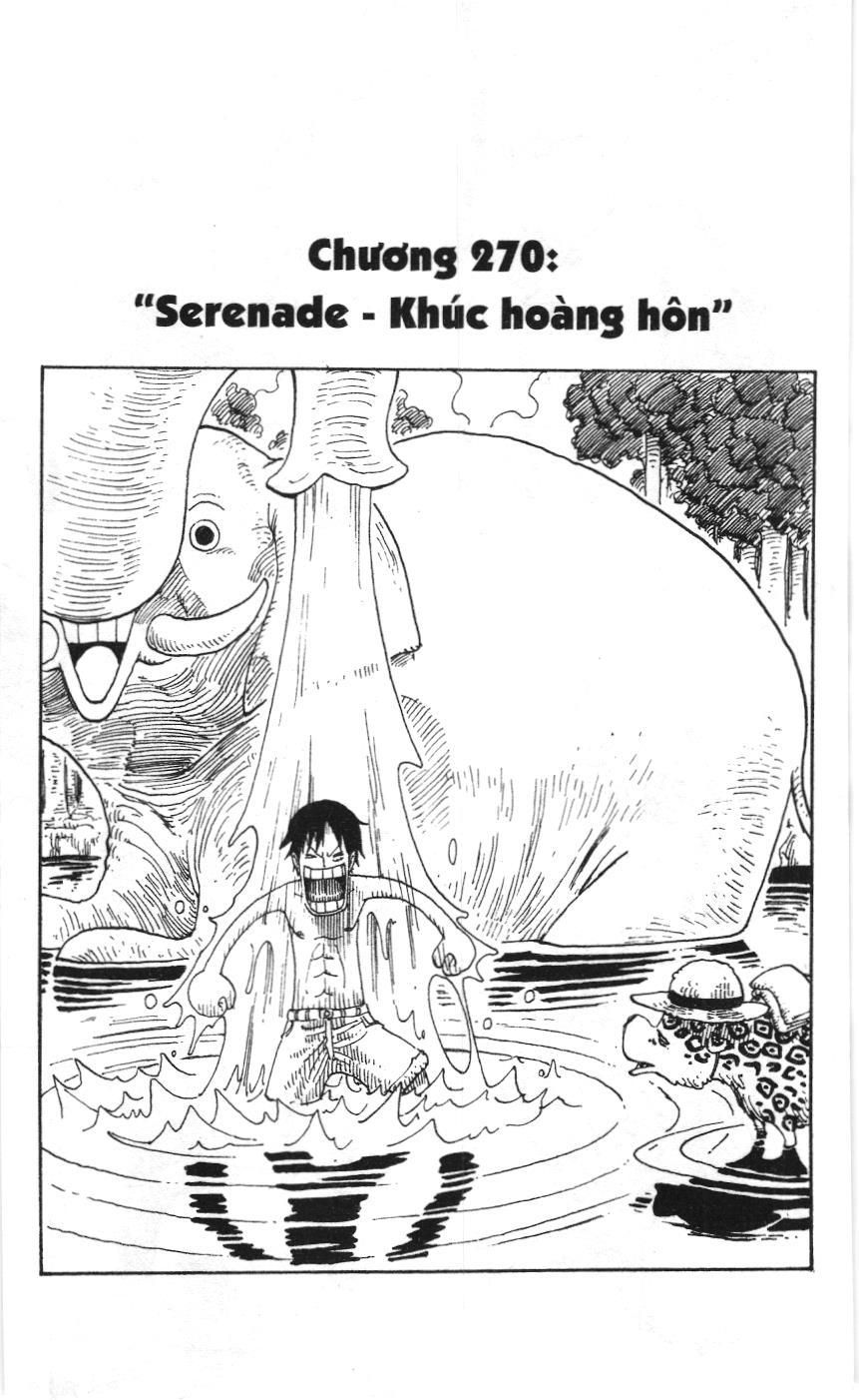 One Piece (NXB Kim Đồng) Chapter 270 - Trang 2