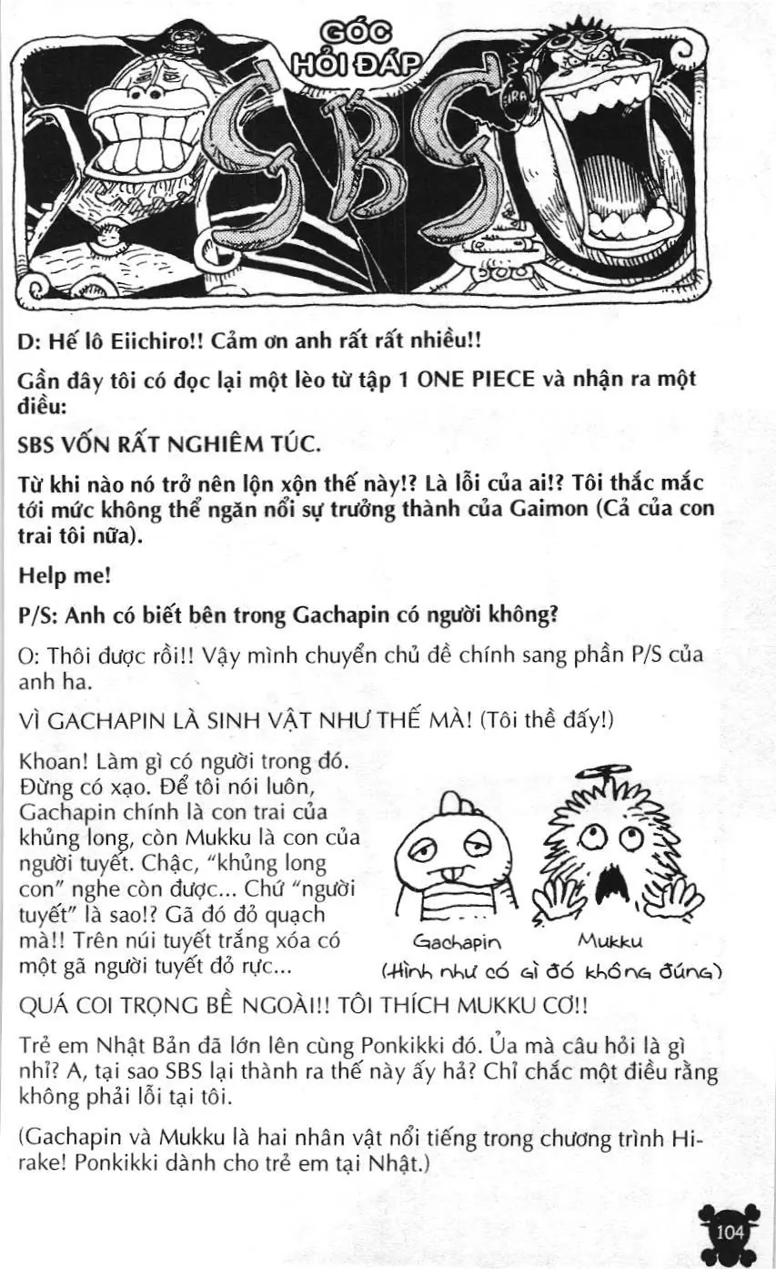 One Piece (NXB Kim Đồng) Chapter 290 - Trang 21