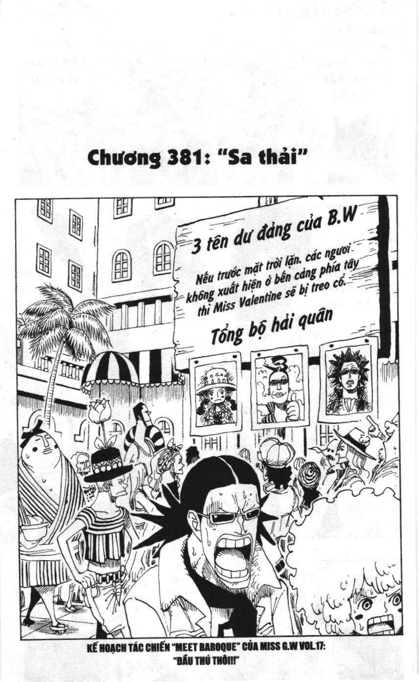 One Piece (NXB Kim Đồng) Chapter 381 - Trang 2