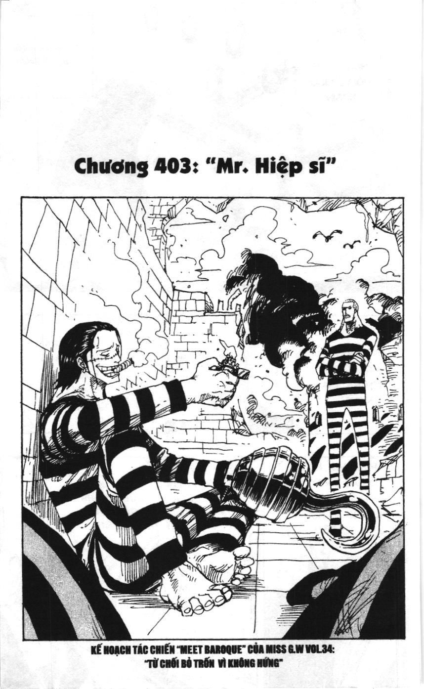 One Piece (NXB Kim Đồng) Chapter 403 - Trang 2