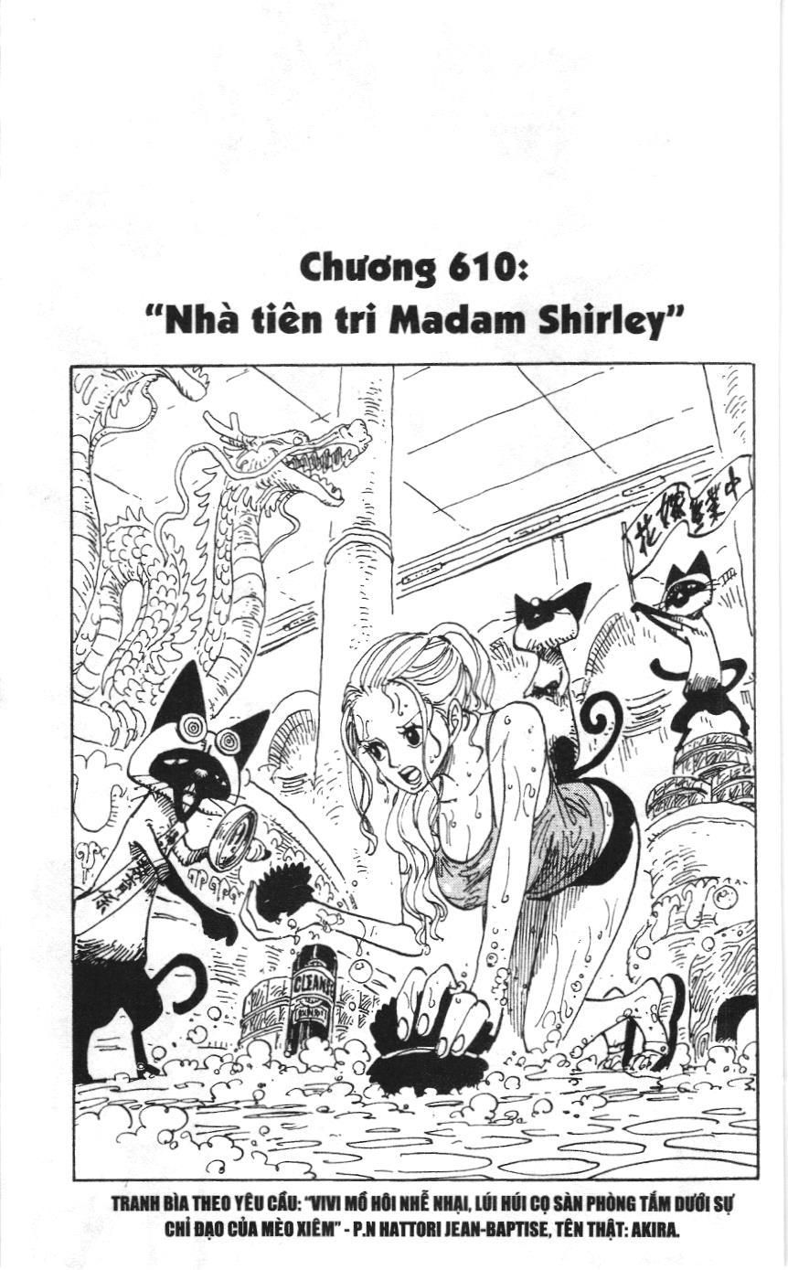 One Piece (NXB Kim Đồng) Chapter 610 - Trang 2