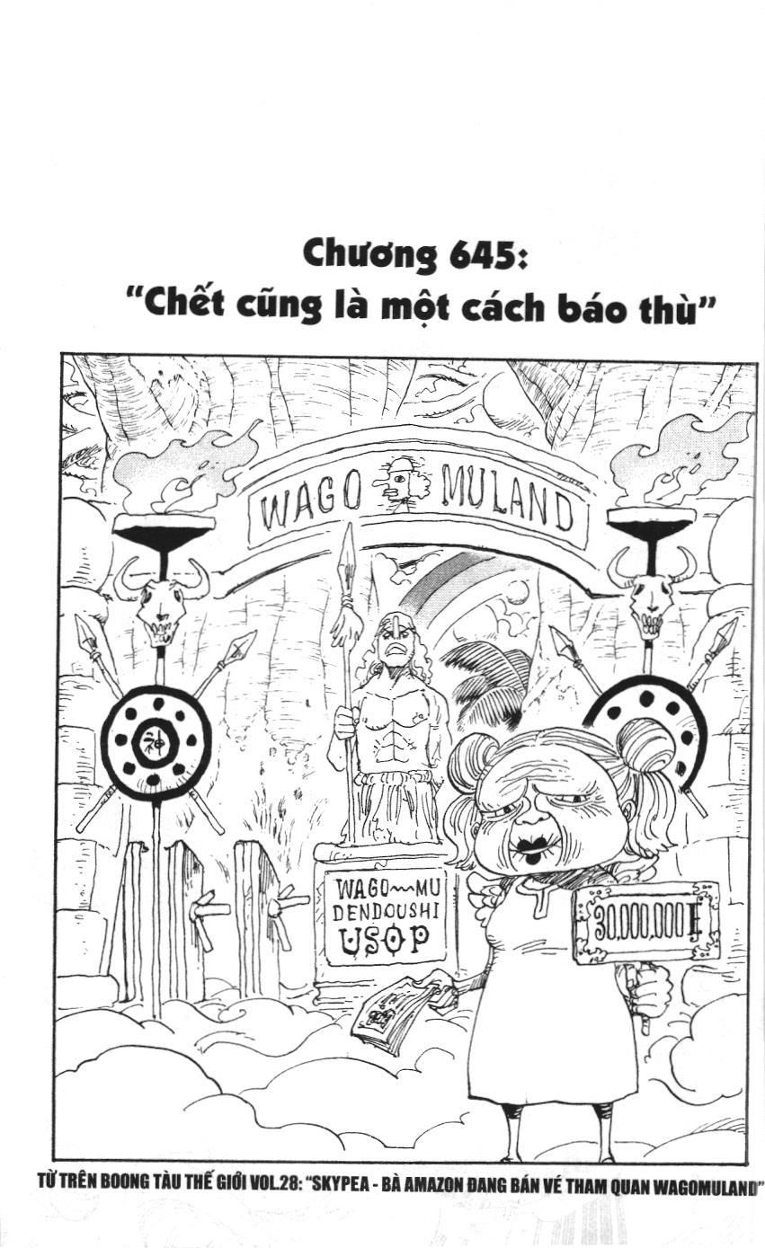 One Piece (NXB Kim Đồng) Chapter 645 - Trang 2