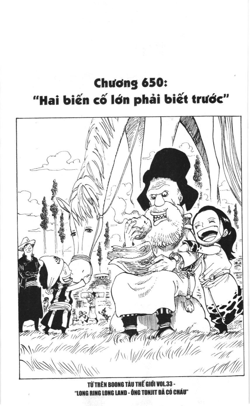 One Piece (NXB Kim Đồng) Chapter 650 - Trang 2