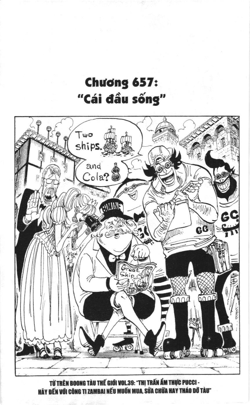 One Piece (NXB Kim Đồng) Chapter 657 - Trang 2