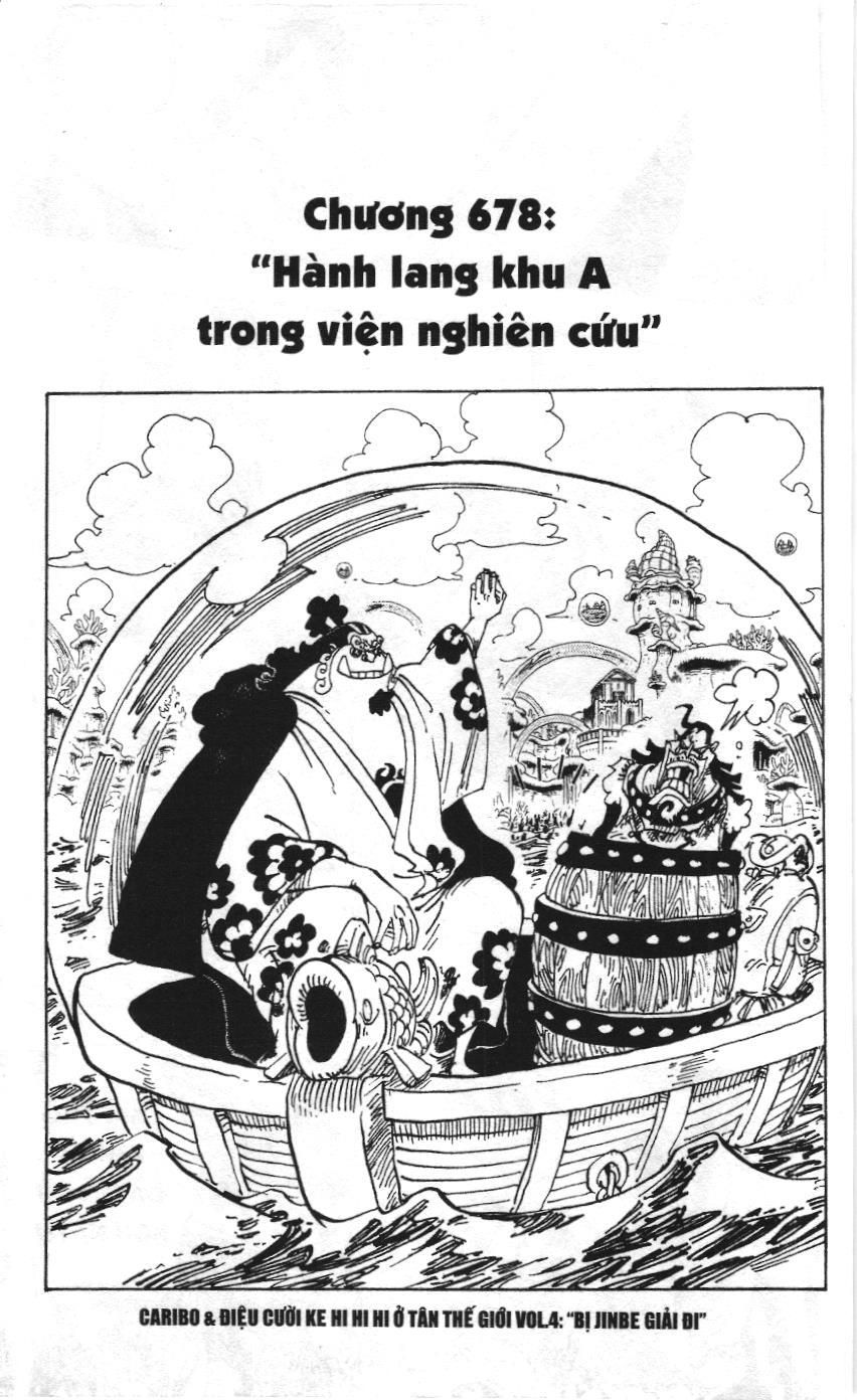 One Piece (NXB Kim Đồng) Chapter 678 - Trang 2