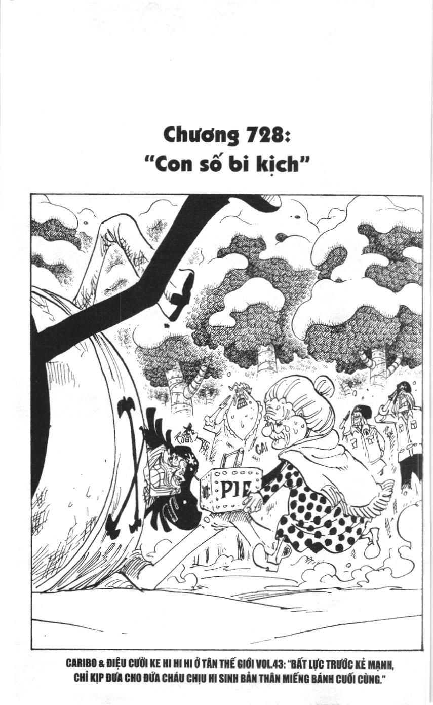 One Piece (NXB Kim Đồng) Chapter 728 - Trang 2