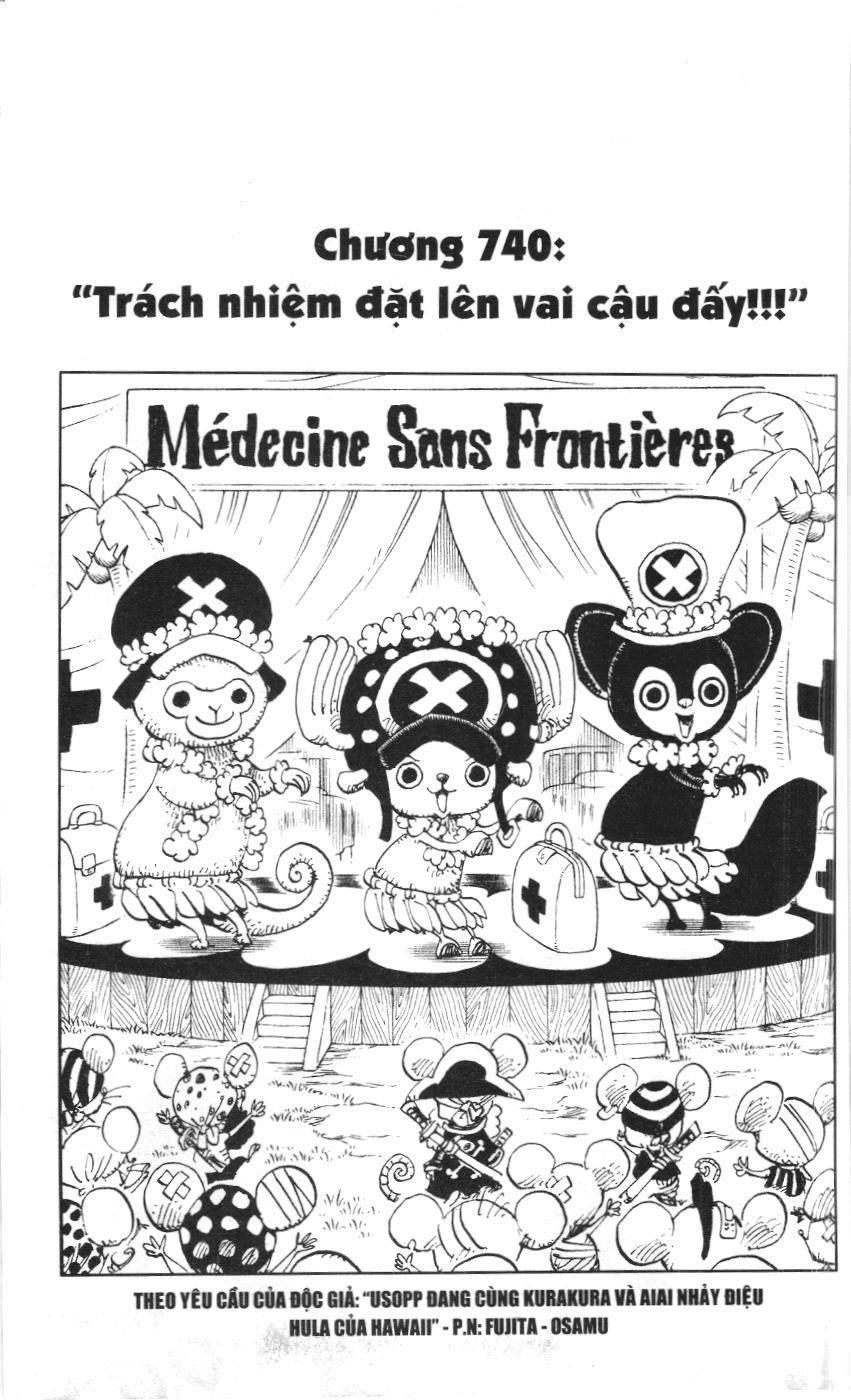 One Piece (NXB Kim Đồng) Chapter 740 - Trang 2