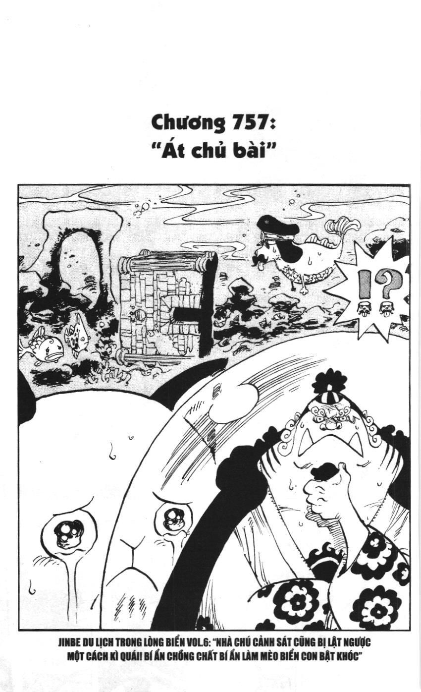 One Piece (NXB Kim Đồng) Chapter 757 - Trang 2