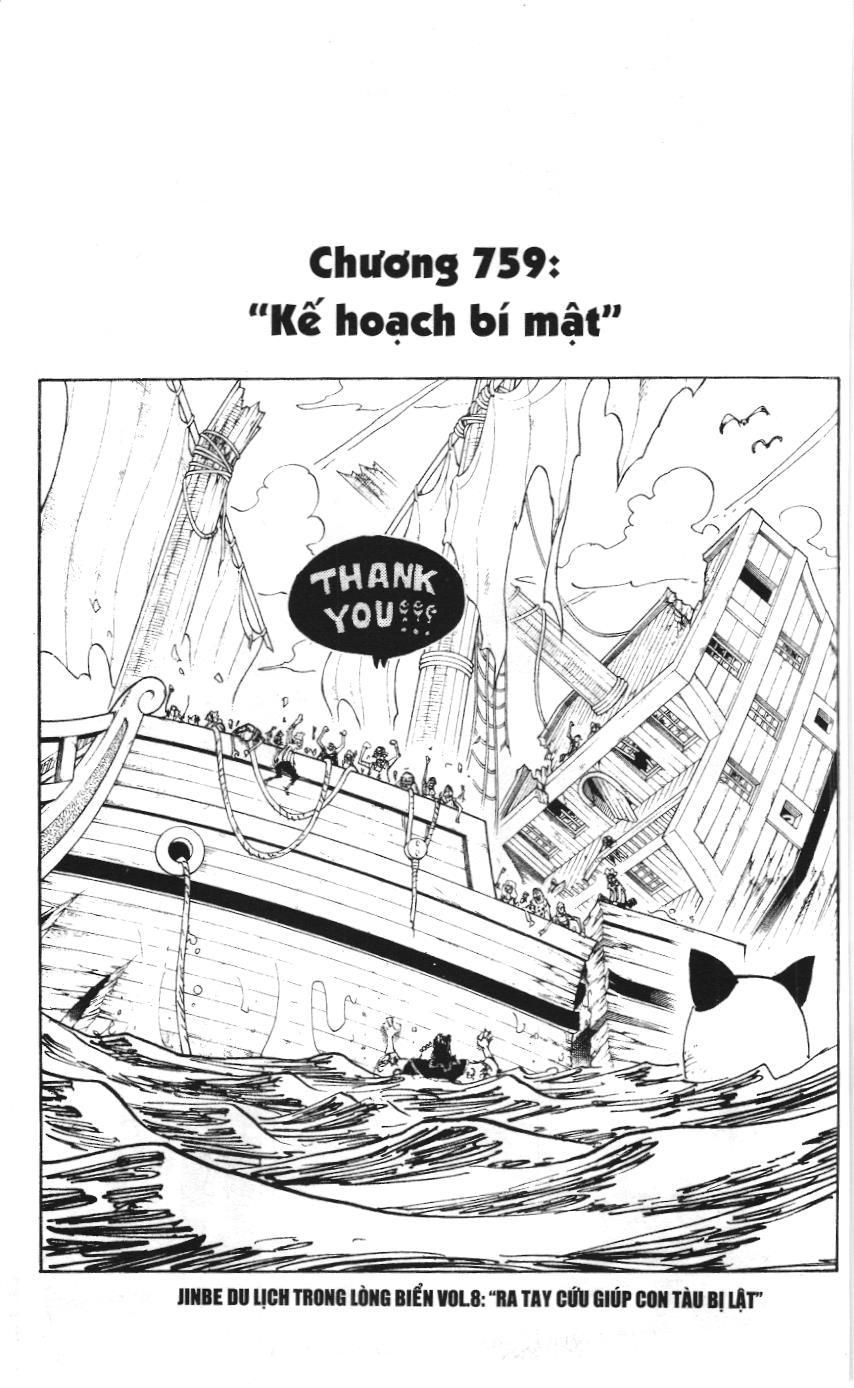 One Piece (NXB Kim Đồng) Chapter 759 - Trang 2