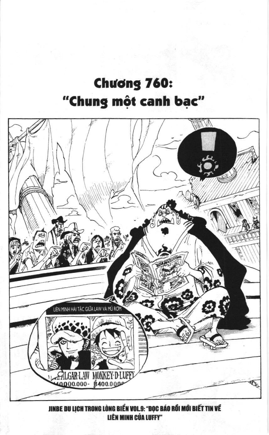 One Piece (NXB Kim Đồng) Chapter 760 - Trang 2