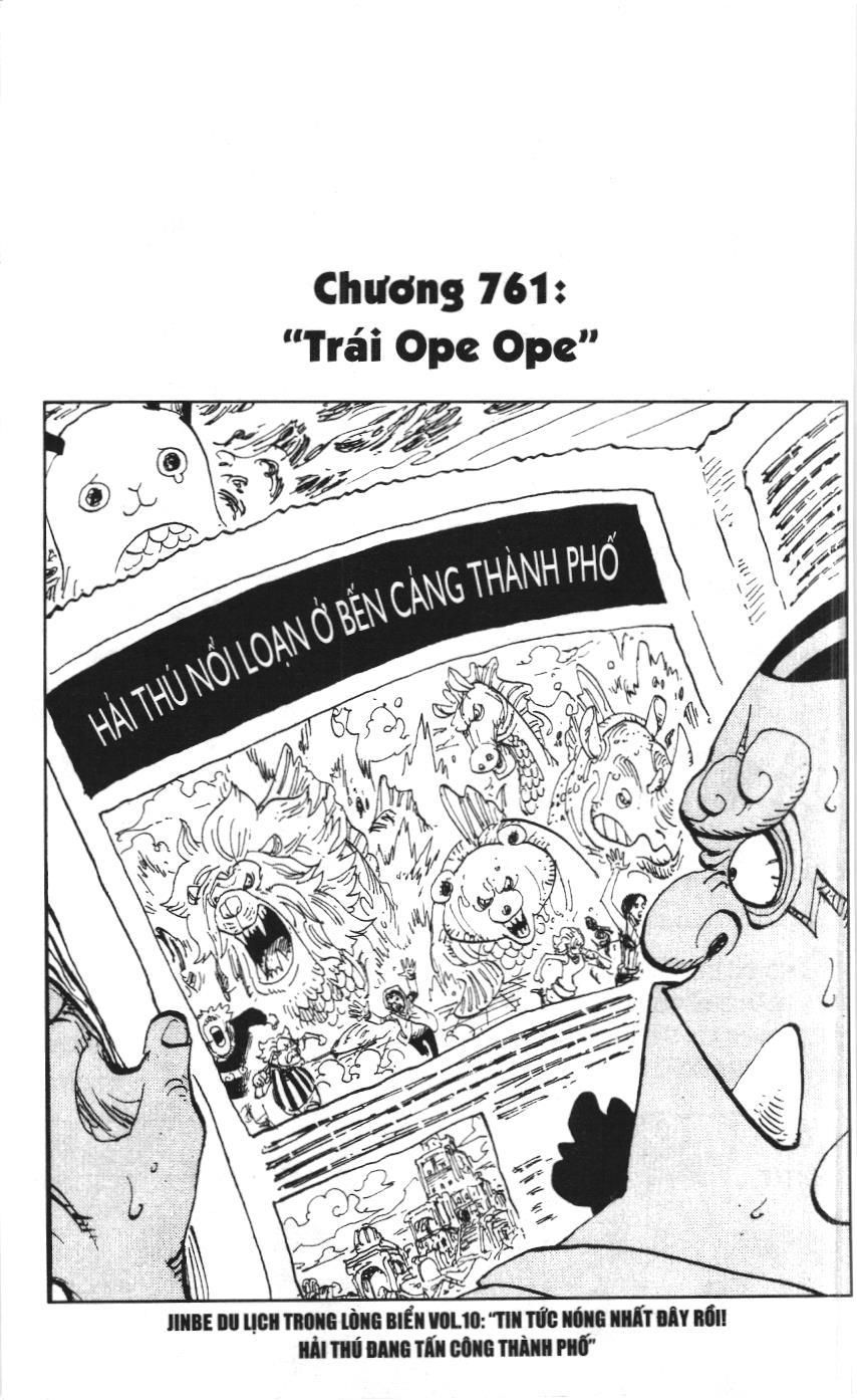 One Piece (NXB Kim Đồng) Chapter 761 - Trang 2