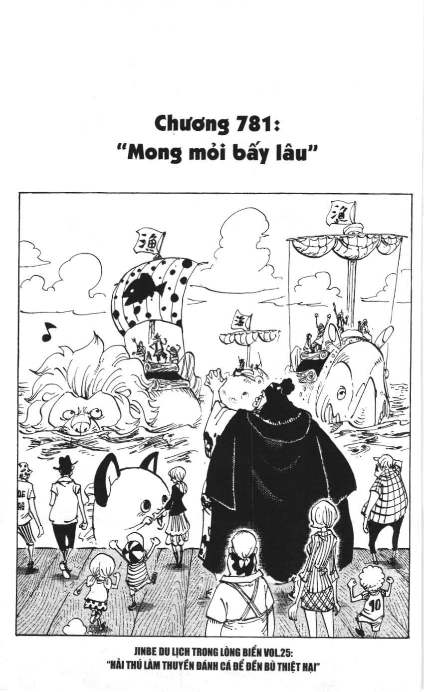One Piece (NXB Kim Đồng) Chapter 781 - Trang 2