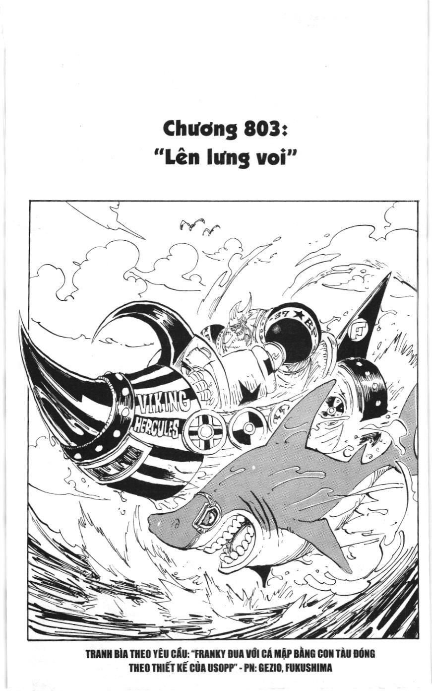One Piece (NXB Kim Đồng) Chapter 803 - Trang 2