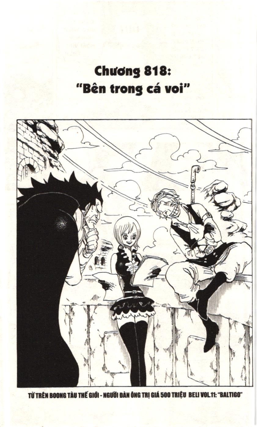 One Piece (NXB Kim Đồng) Chapter 818 - Trang 2