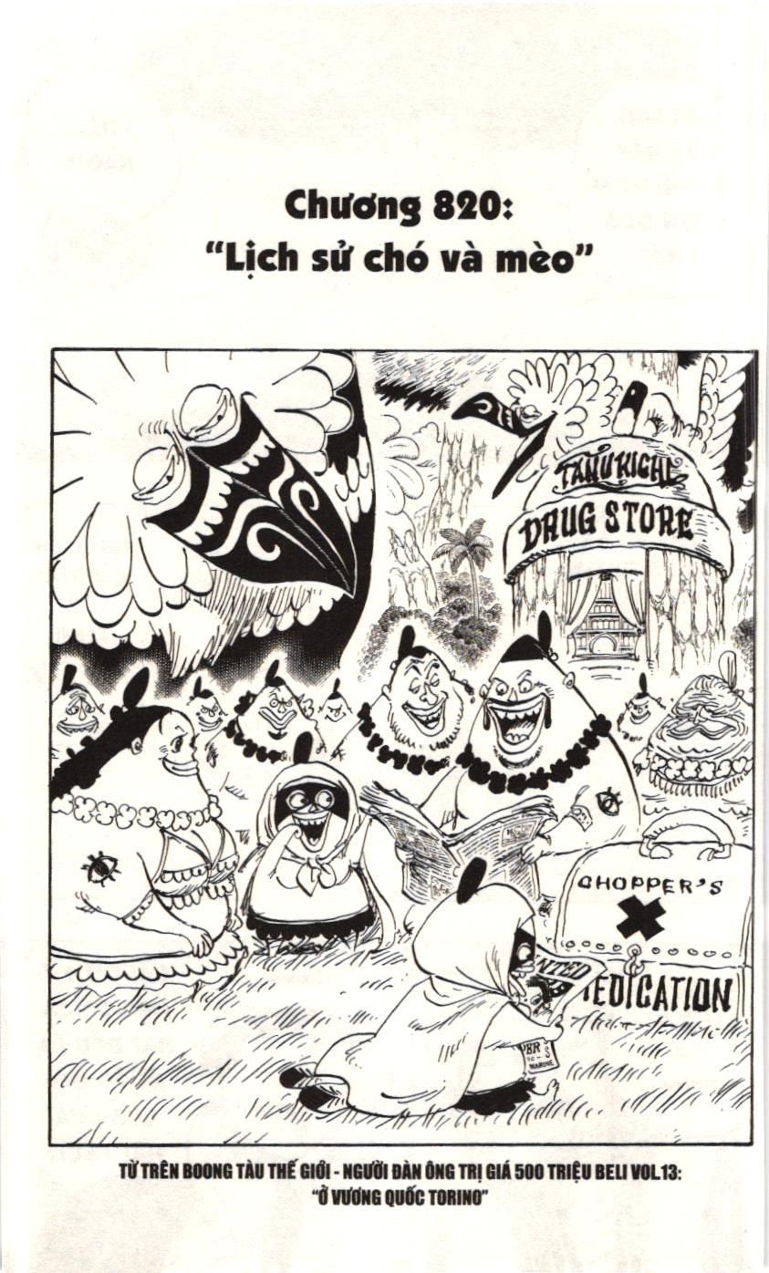 One Piece (NXB Kim Đồng) Chapter 820 - Trang 2