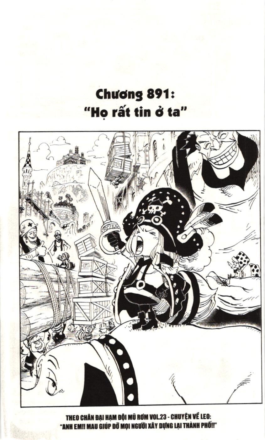 One Piece (NXB Kim Đồng) Chapter 891 - Trang 2