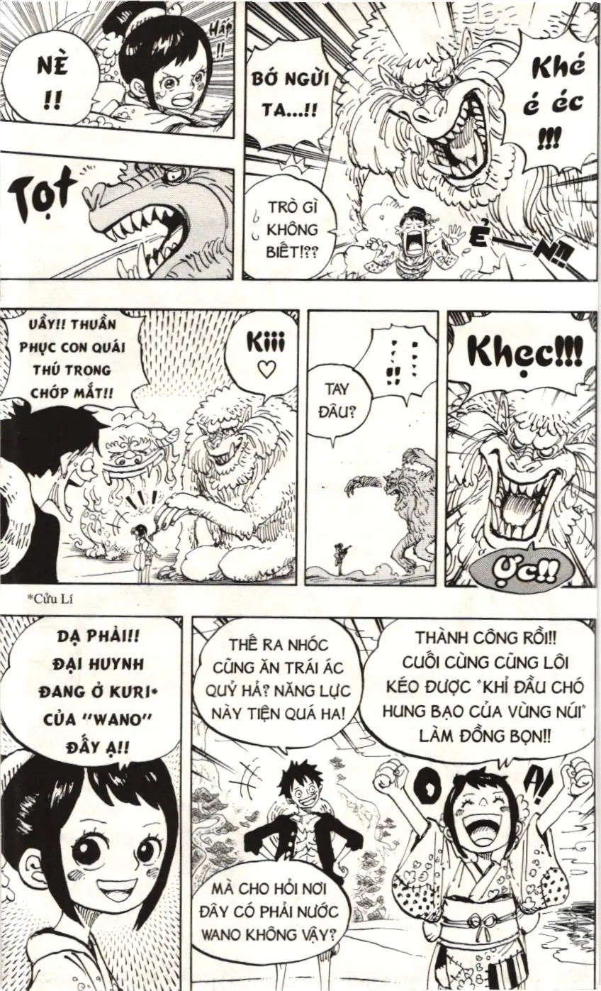 One Piece (NXB Kim Đồng) Chapter 911 - Trang 10