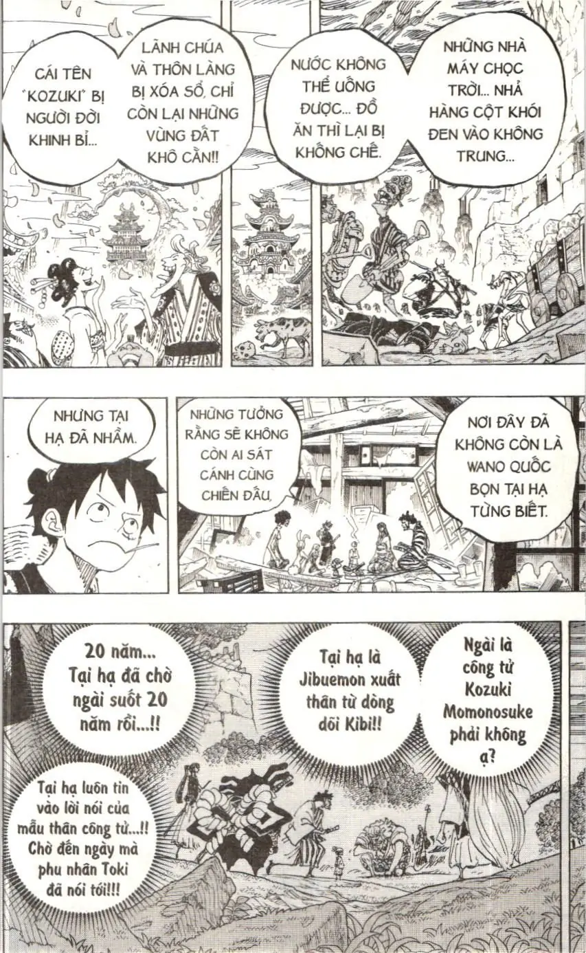 One Piece (NXB Kim Đồng) Chapter 920 - Trang 10
