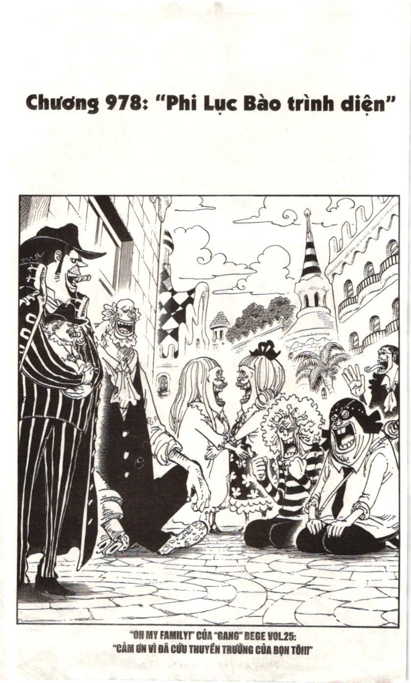 One Piece (NXB Kim Đồng) Chapter 978 - Trang 2