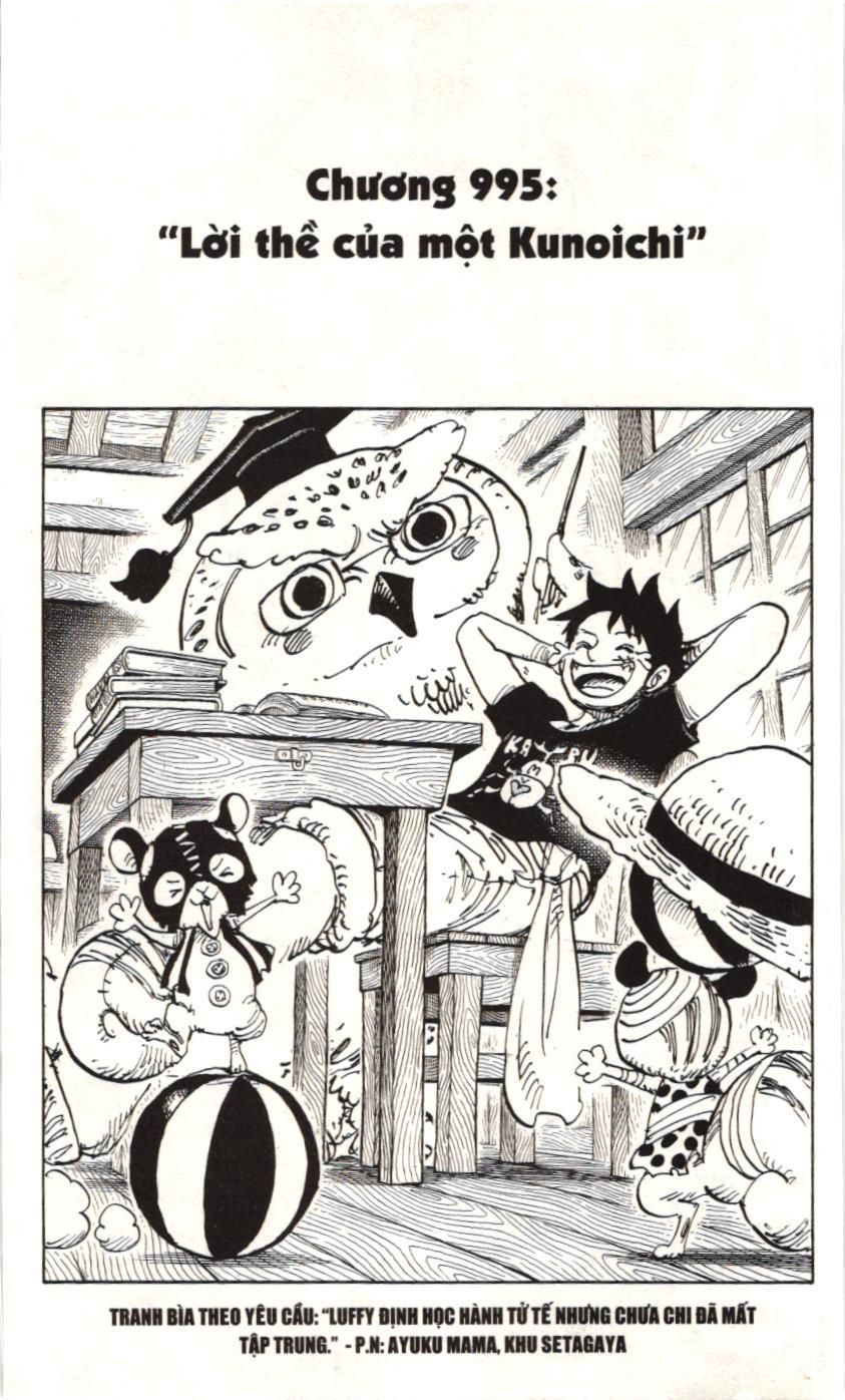 One Piece (NXB Kim Đồng) Chapter 995 - Trang 2