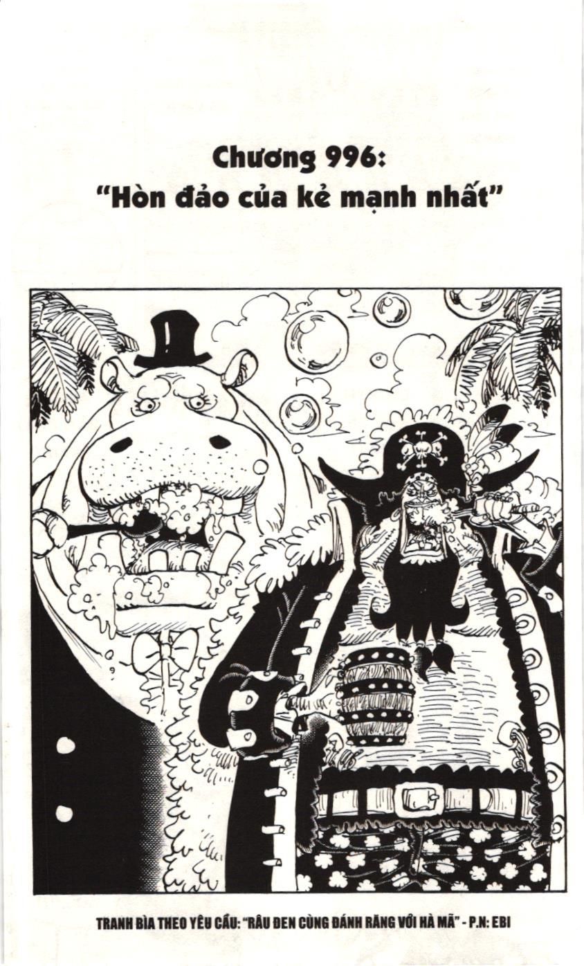 One Piece (NXB Kim Đồng) Chapter 996 - Trang 2