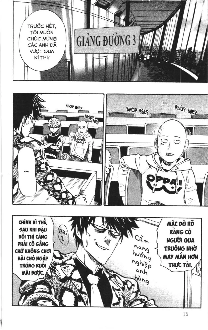 One-Punch Man (NXB Kim Đồng) Chapter 16 - Trang 11