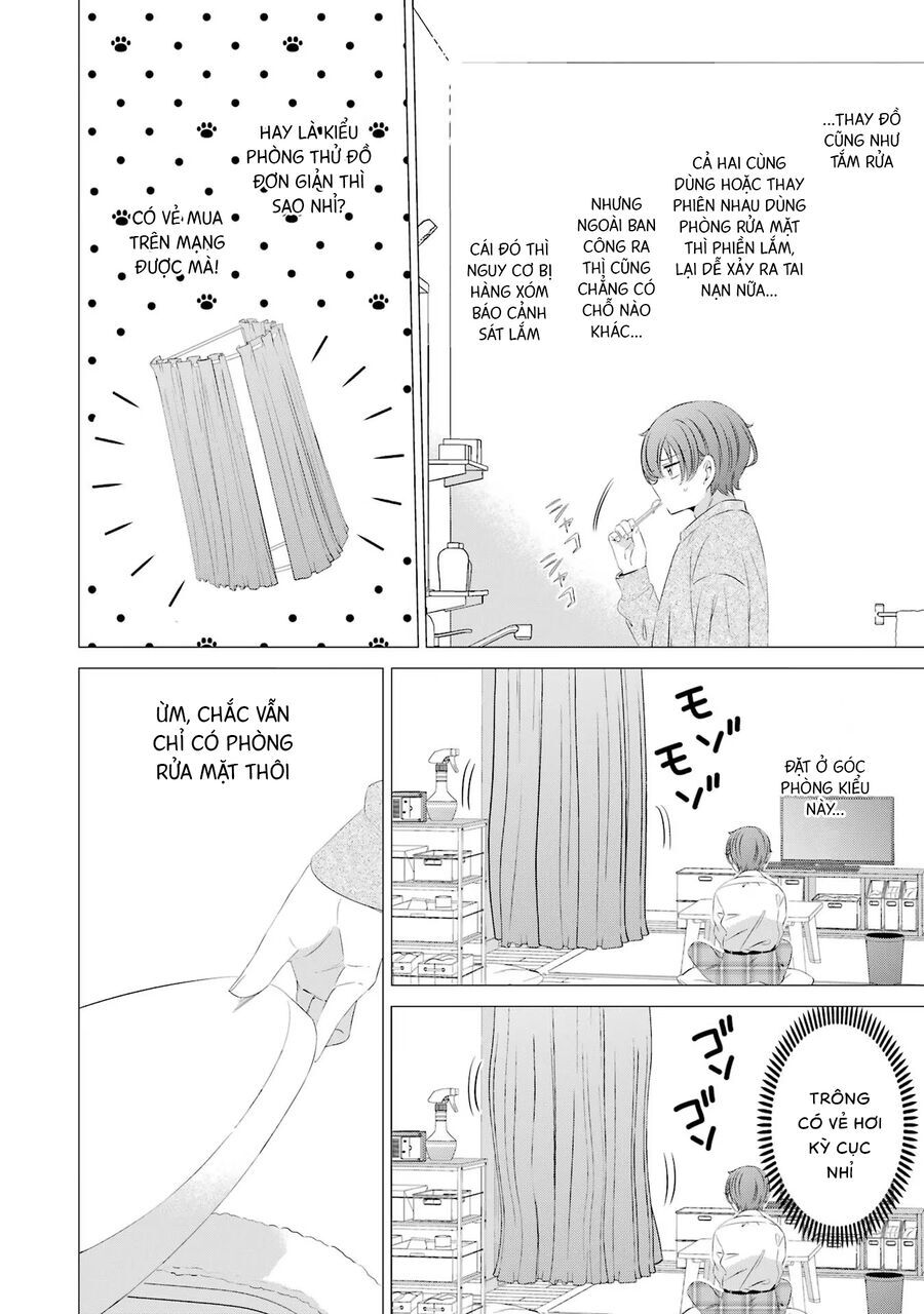 One Room, Hiatari Futsuu, Tenshi Tsuki Chapter 17.5 - Trang 10