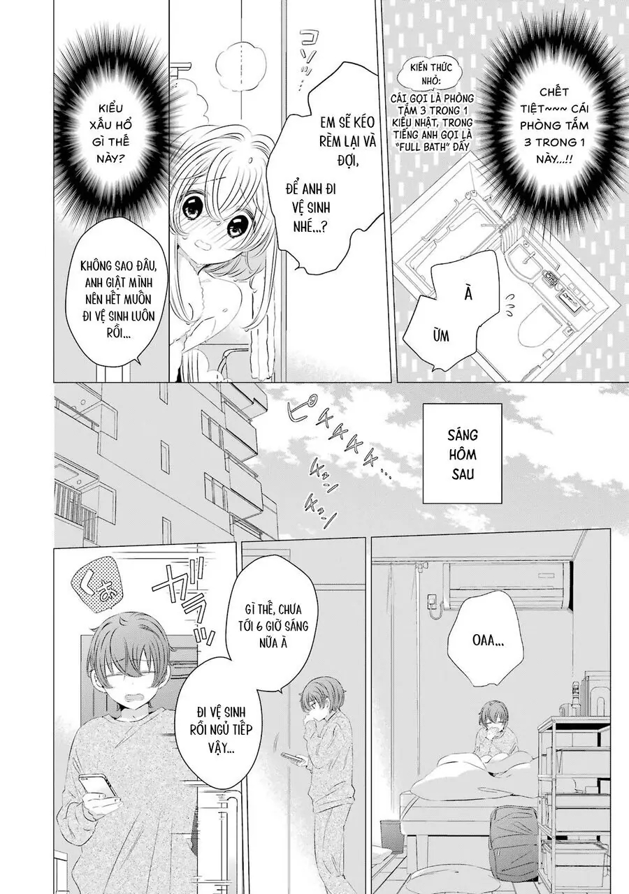 One Room, Hiatari Futsuu, Tenshi Tsuki Chapter 17.5 - Trang 8