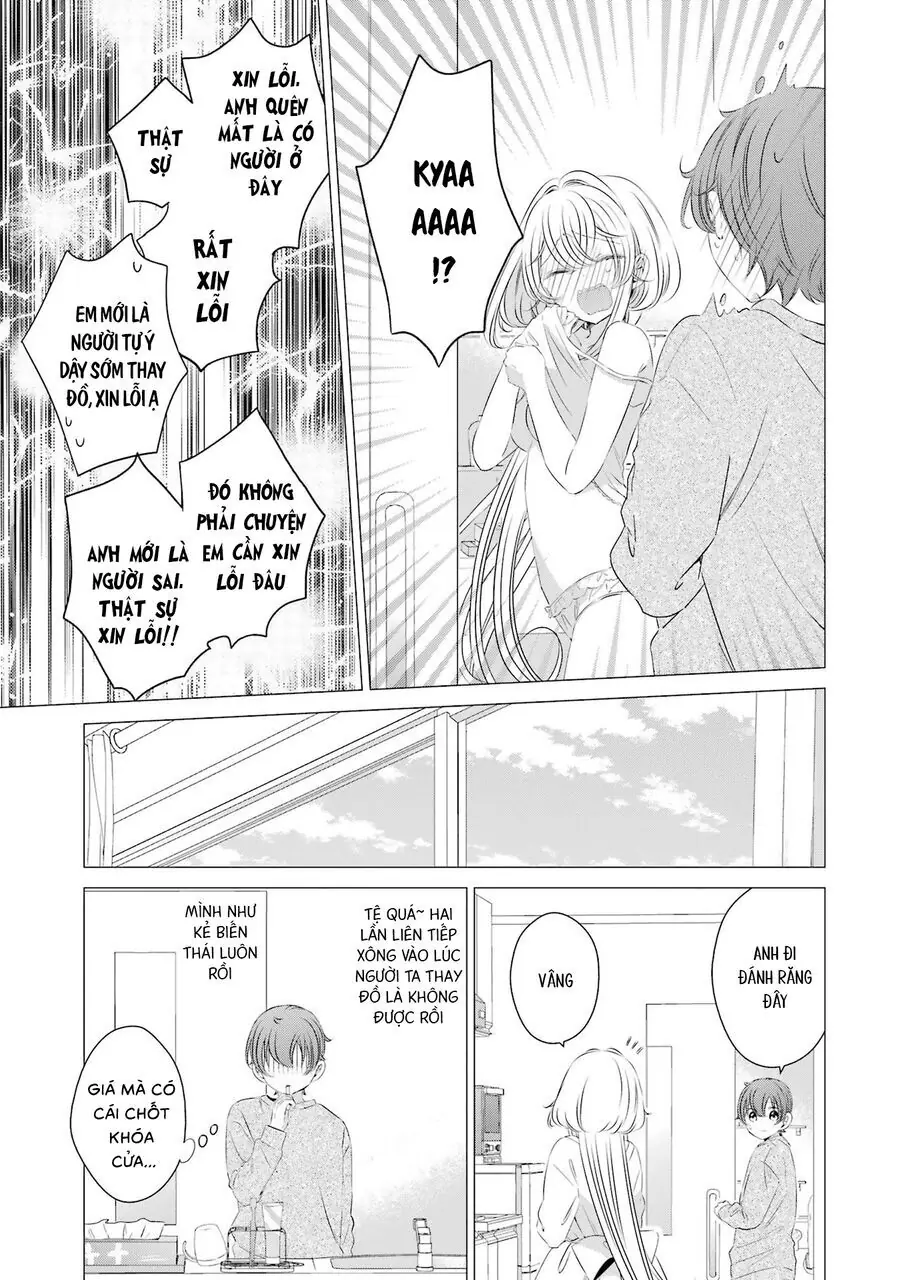 One Room, Hiatari Futsuu, Tenshi Tsuki Chapter 17.5 - Trang 9
