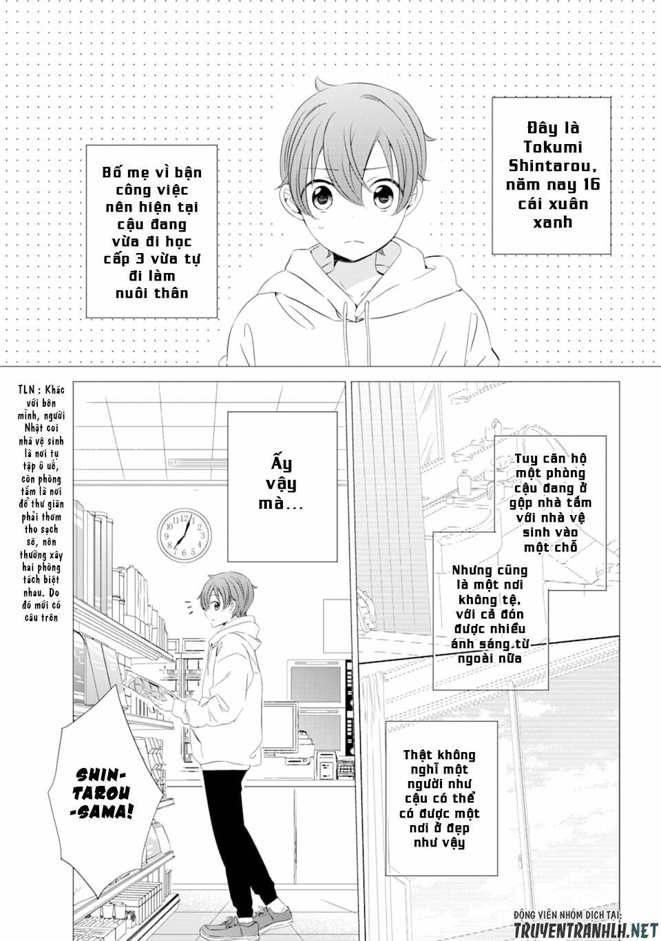 One Room, Hiatari Futsuu, Tenshi Tsuki Chapter 2 - Trang 5