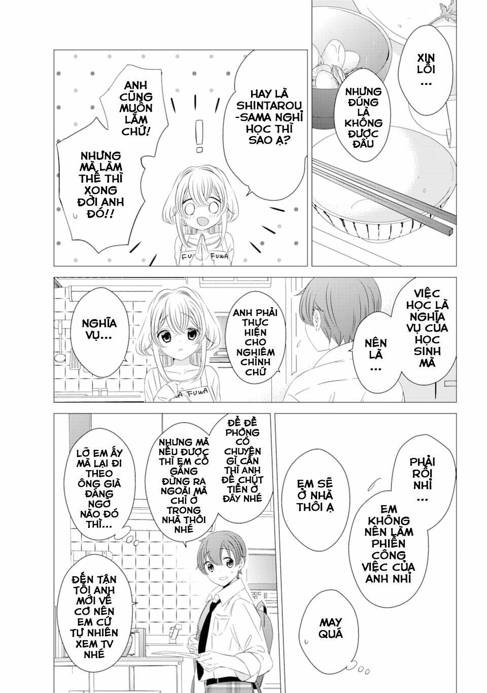 One Room, Hiatari Futsuu, Tenshi Tsuki Chapter 3 - Trang 10
