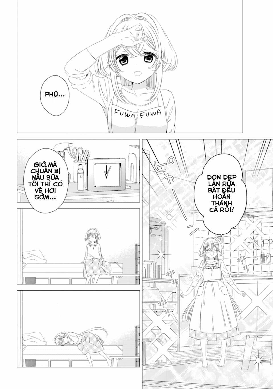 One Room, Hiatari Futsuu, Tenshi Tsuki Chapter 3 - Trang 17