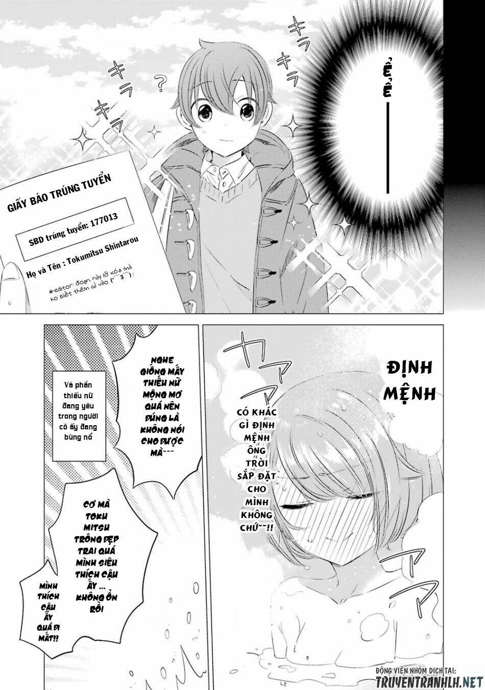 One Room, Hiatari Futsuu, Tenshi Tsuki Chapter 4 - Trang 9