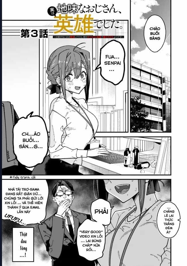 Ông Chú Tầm Thường Để Lộ Là Thân Phận Anh Hùng Chapter 3 - Trang 4