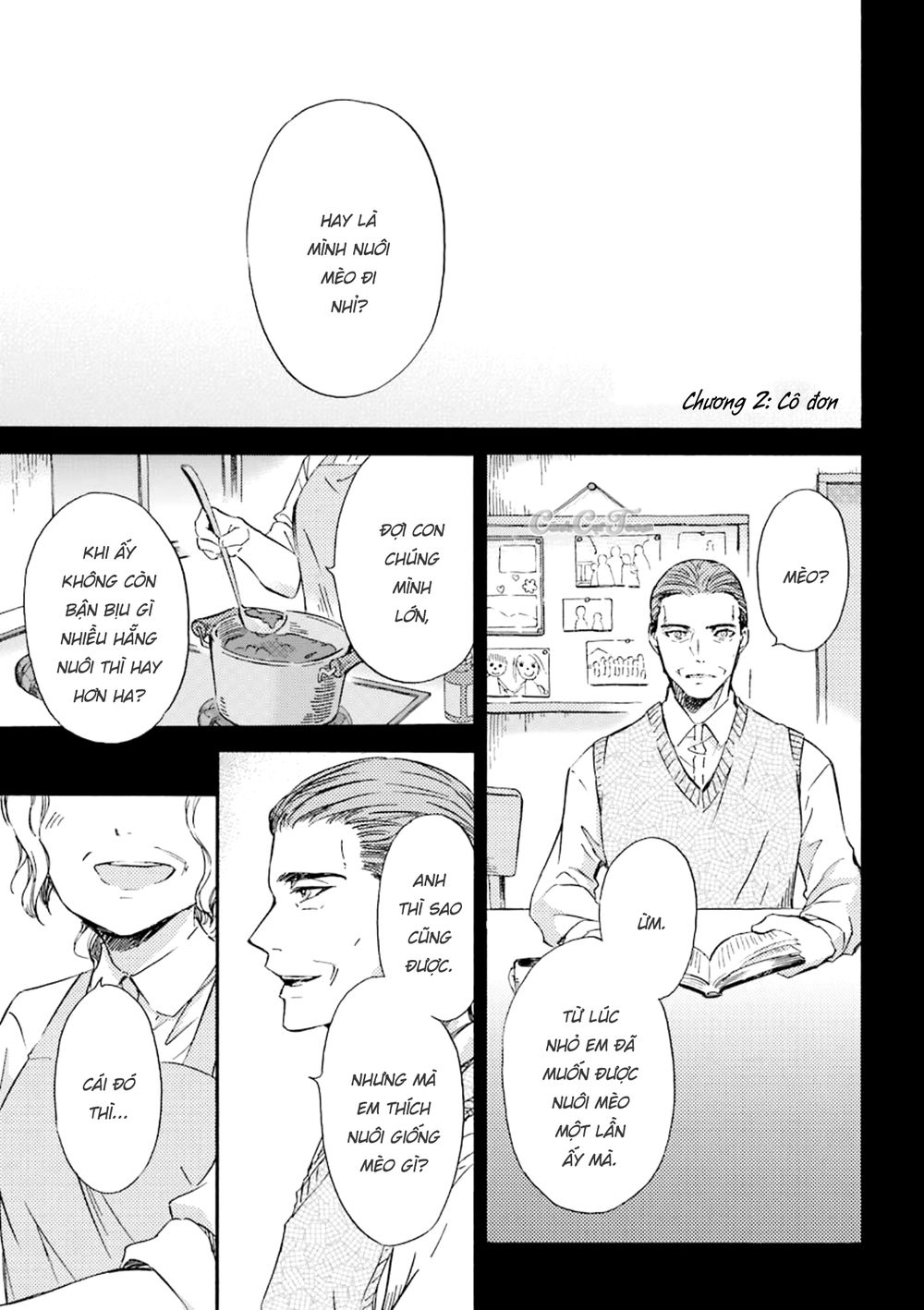 Ông Chú Và Con Mèo Mặt Bựa Chapter 3 - Trang 12