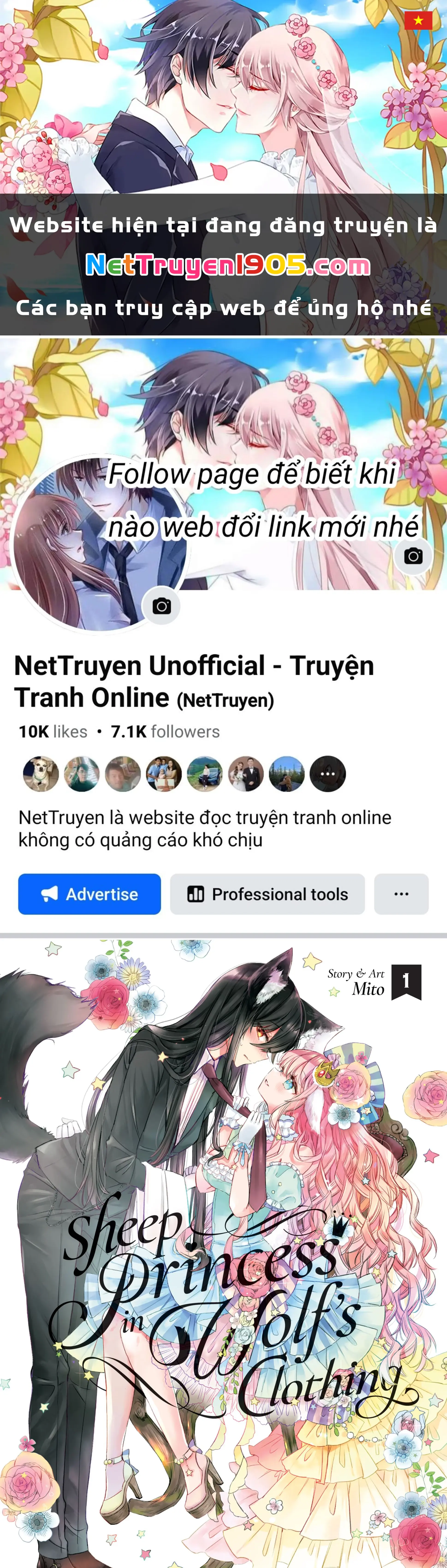 Ookami no Kawa o Kabutta Hitsujihime Chapter 1 - Trang 2