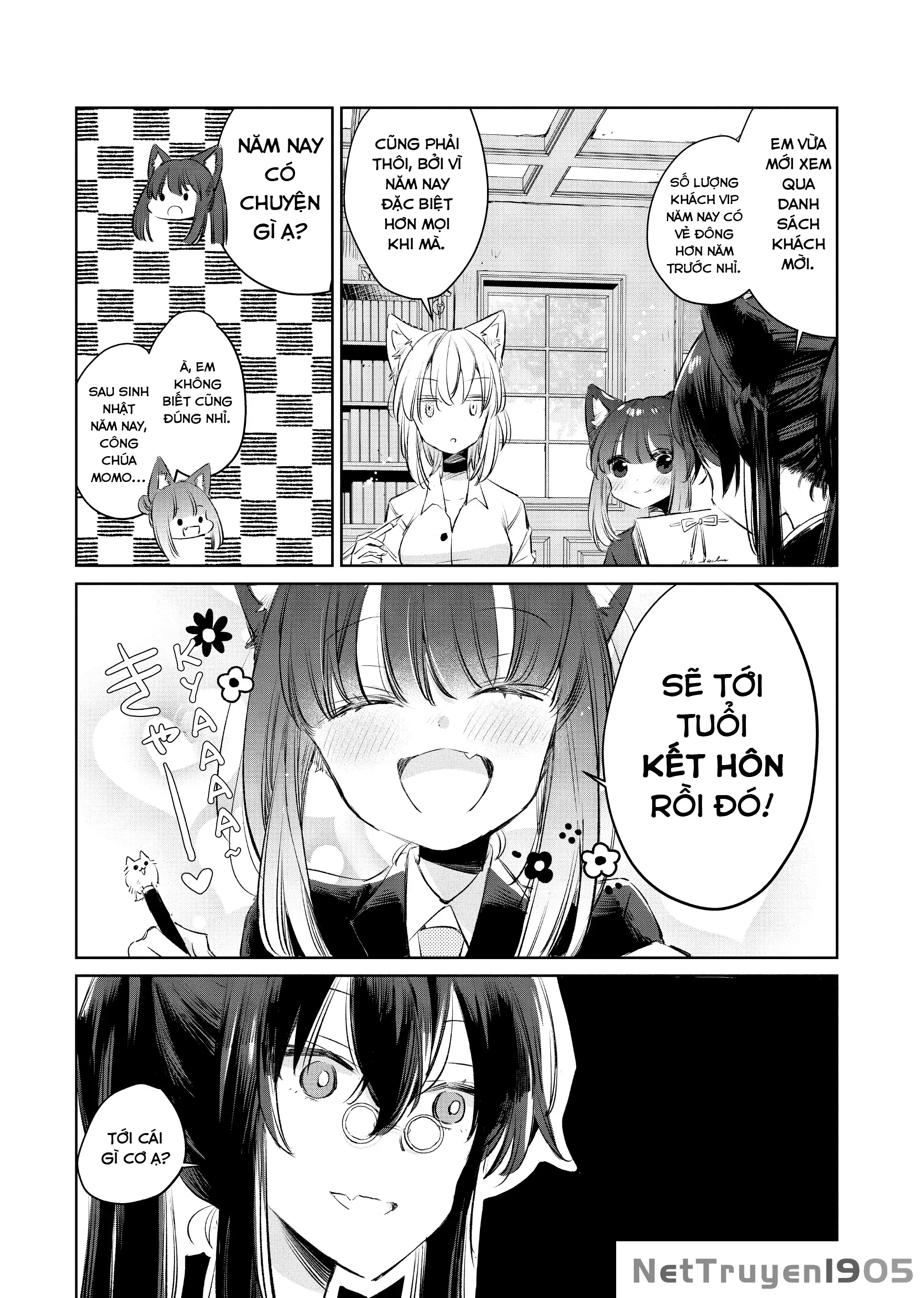Ookami no Kawa o Kabutta Hitsujihime Chapter 10 - Trang 4