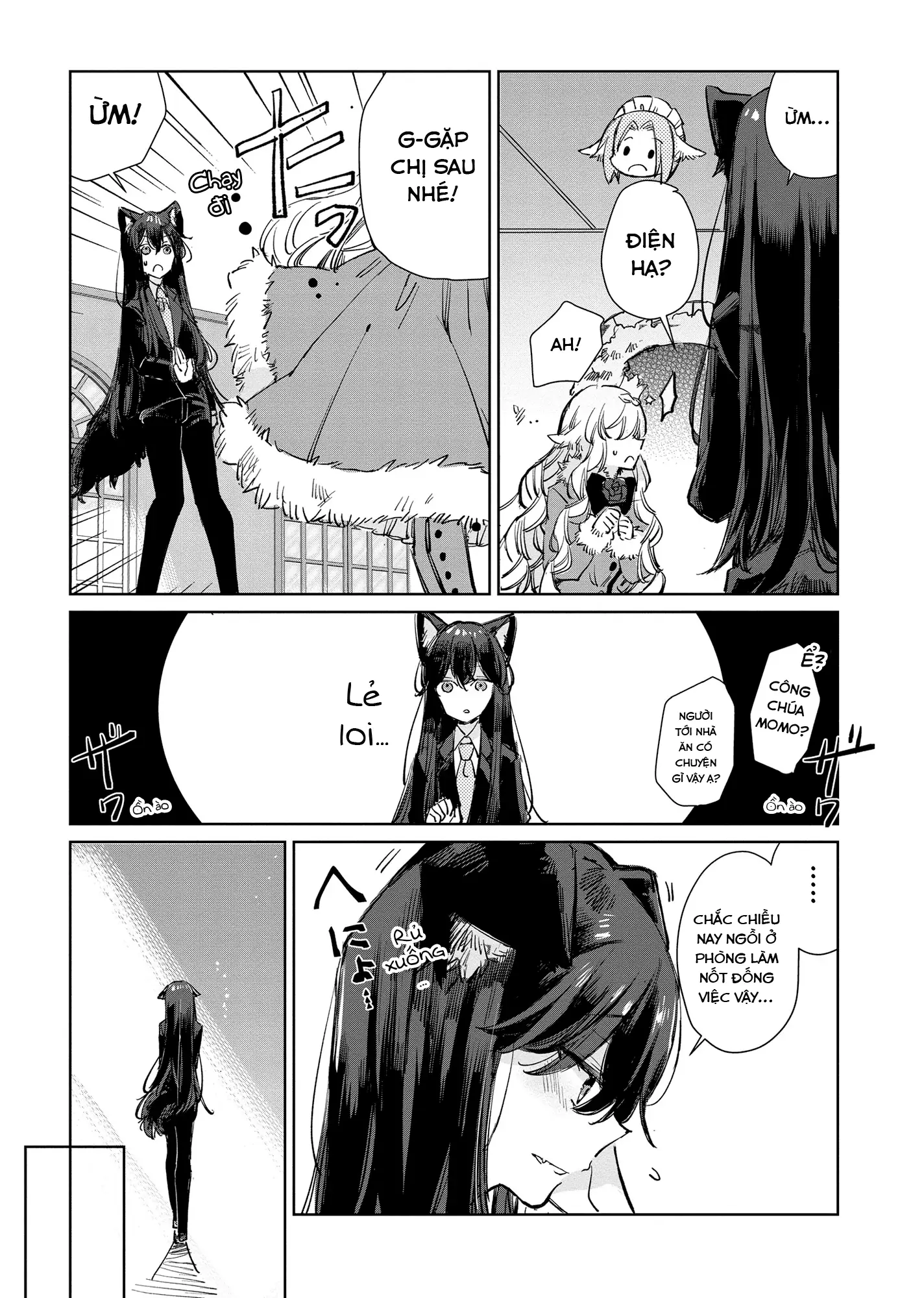Ookami no Kawa o Kabutta Hitsujihime Chapter 14 - Trang 12