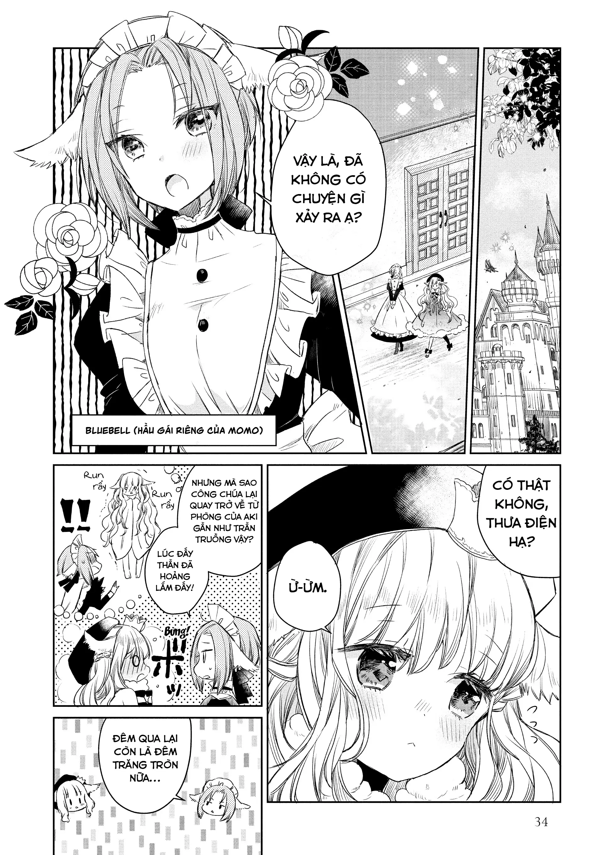Ookami no Kawa o Kabutta Hitsujihime Chapter 2 - Trang 3