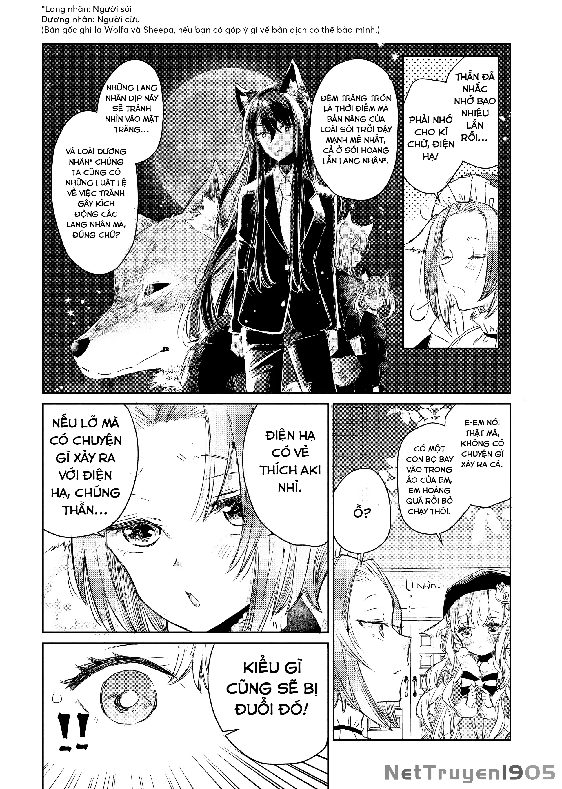 Ookami no Kawa o Kabutta Hitsujihime Chapter 2 - Trang 4