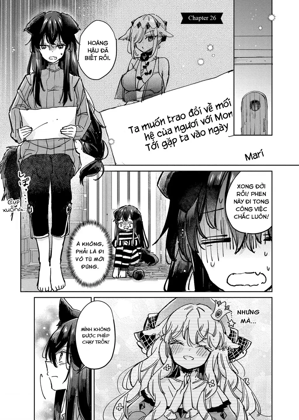 Ookami no Kawa o Kabutta Hitsujihime Chapter 26 - Trang 3