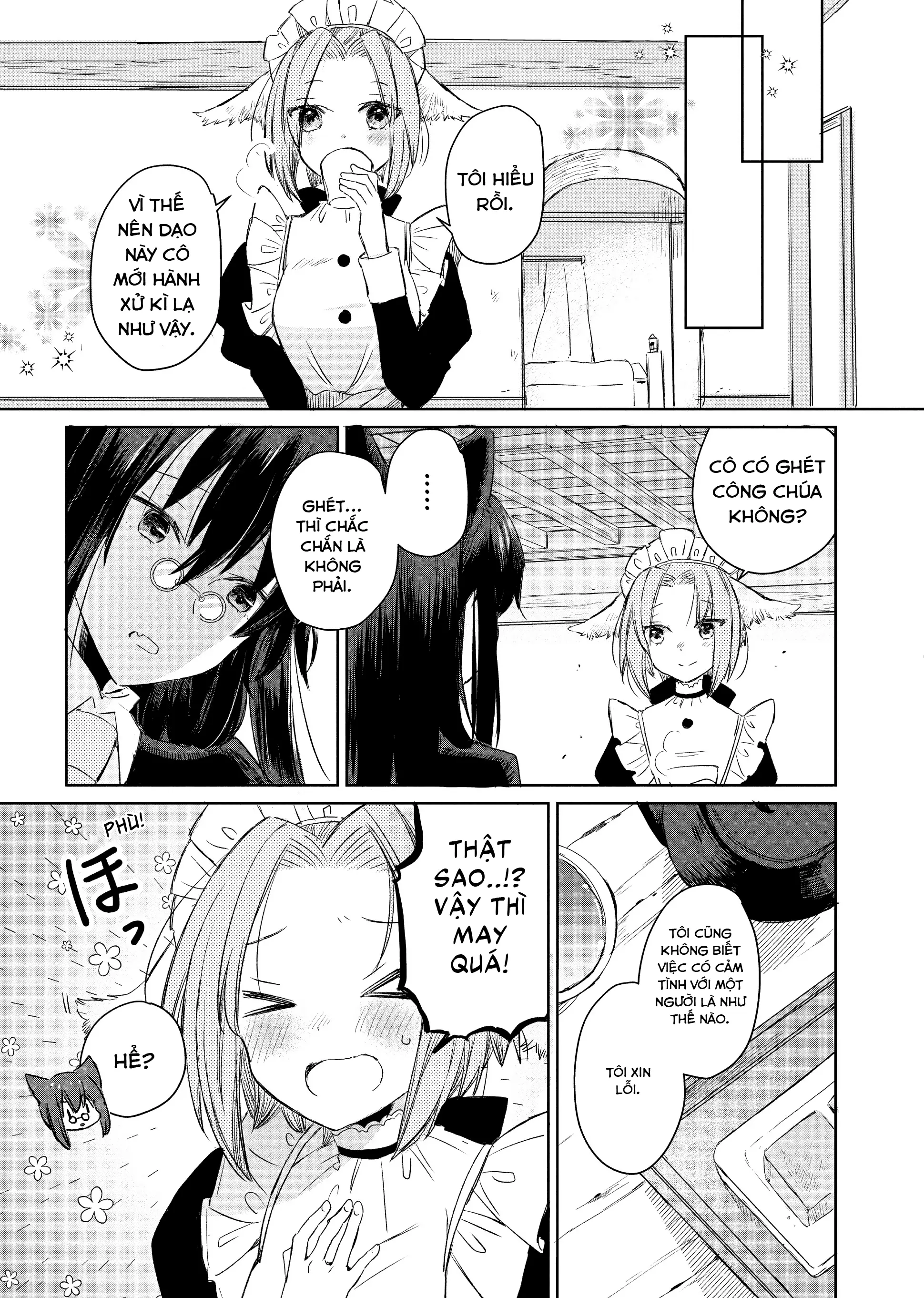 Ookami no Kawa o Kabutta Hitsujihime Chapter 3 - Trang 14