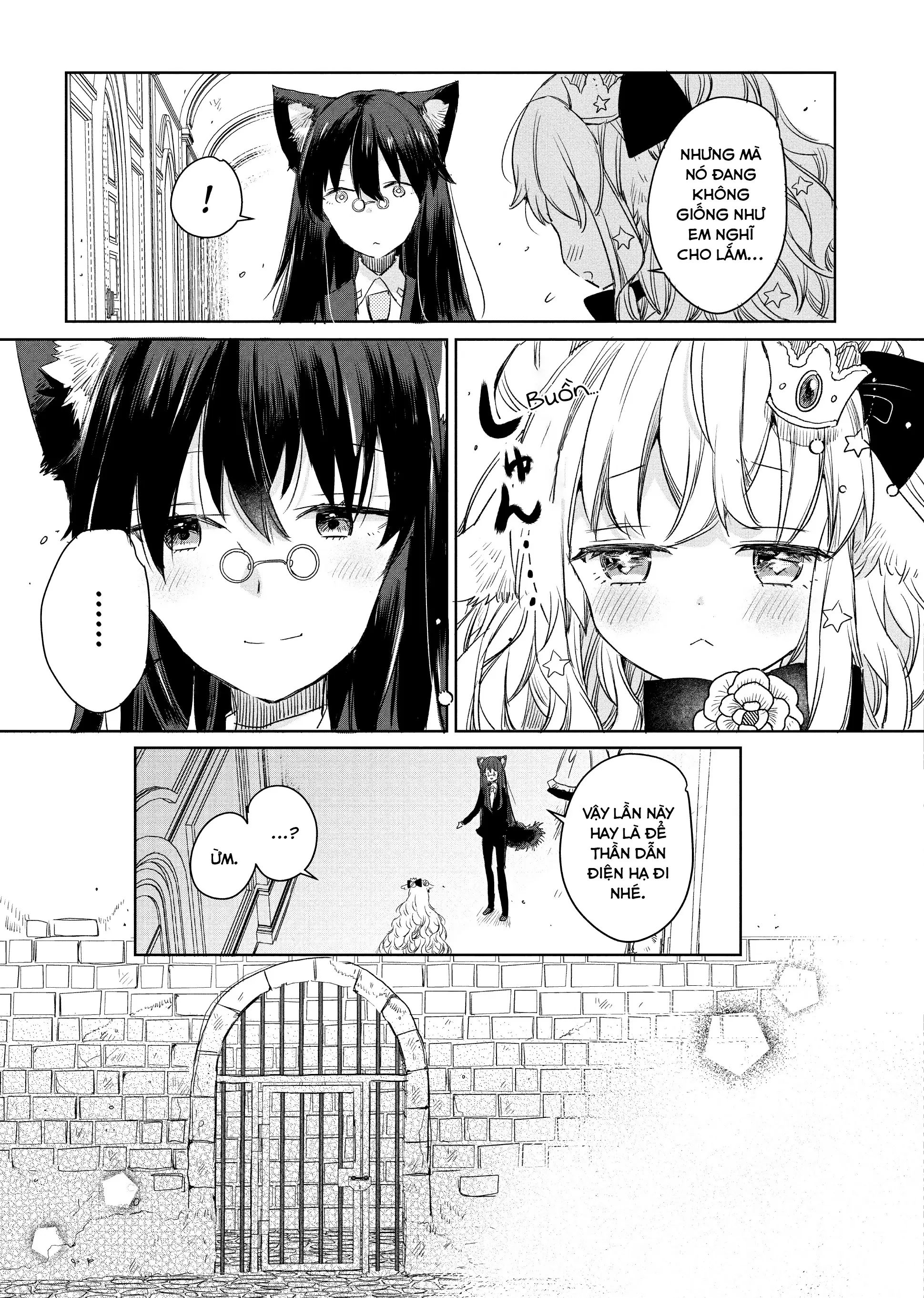 Ookami no Kawa o Kabutta Hitsujihime Chapter 4 - Trang 12